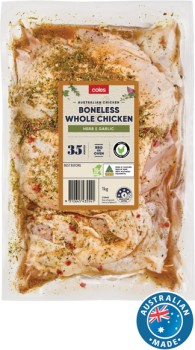 Coles+RSPCA+Approved+Chicken+Boneless+Herb+%26amp%3B+Garlic+1kg