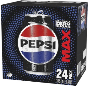 Pepsi+Max+or+Solo+Soft+Drink+24x375mL