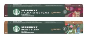 Starbucks+Nespresso+Compatible+Coffee+Capsules+10+Pack