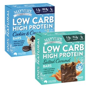 Mayver%26%23039%3Bs+Low+Carb+High+Protein+Bars+128g