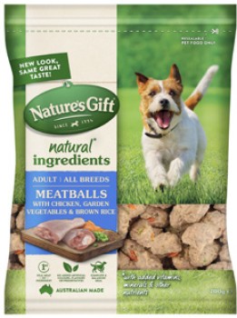 Nature%26%23039%3Bs+Gift+Meatballs+Dog+Food+700g