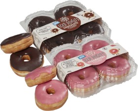 The-Happy-Donuts-Co-Iced-Donuts-or-Jam-Balls-4-Pack-Selected-Varieties on sale