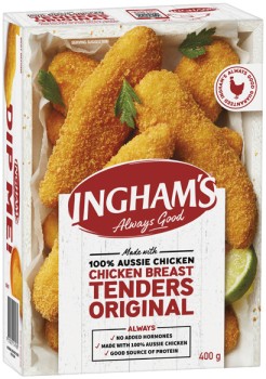 Inghams-Chicken-Breast-Tenders-400g-Selected-Varieties on sale