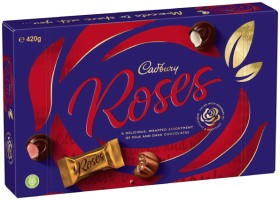 Cadbury-Chocolate-Roses-Box-420g on sale