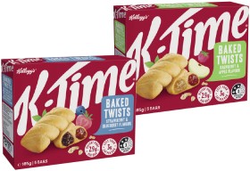 Kelloggs-KTime-Baked-Twists-or-Bakery-Favourites-5-Pack-Selected-Varieties on sale