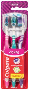 Colgate-Zig-Zag-Toothbrush-3-Pack-Selected-Varieties on sale