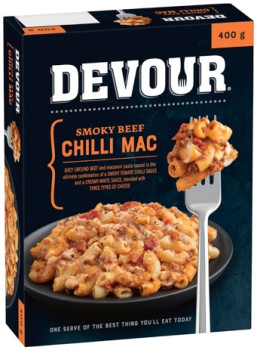 Devour-Frozen-Meal-400g-Selected-Varieties on sale