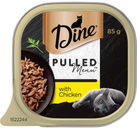 Dine-Pulled-Menu-Wet-Cat-Food-85g-Selected-Varieties on sale