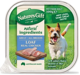 Natures-Gift-Gourmet-Wet-Dog-Food-100g-Selected-Varieties on sale