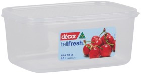 Dcor-Tellfresh-Oblong-Container-18-Litre on sale