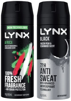 Lynx-Antiperspirant-or-Deodorant-Body-Spray-165mL-Selected-Varieties on sale