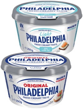 Philadelphia-Cream-Cheese-Spreadable-Tub-250g-Selected-Varieties on sale