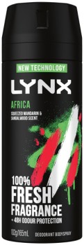 Lynx-Deodorant-Body-Spray-165mL-Selected-Varieties on sale