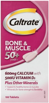 Caltrate+Bone+%26amp%3B+Muscle+50%2B+Years+100+Tablets