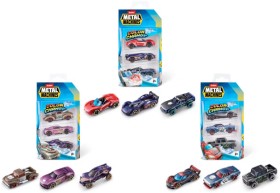 3+Pack+Zuru+Metal+Machines+Color+Change+Cars+-+Assorted