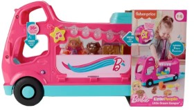 Fisher-Price+Barbie+Little+People+Little+Dream+Camper+Playset