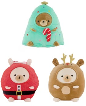 Christmas+Hoodie+Plush+-+Assorted