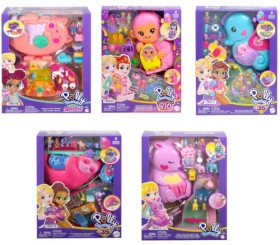 Polly+Pocket+Mini+Toys+Wearable+Purse+Compact+Playset+-+Assorted