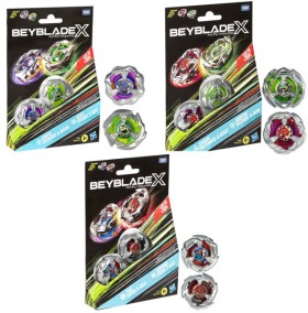 2+Pack+Beyblade+X+Set+-+Assorted