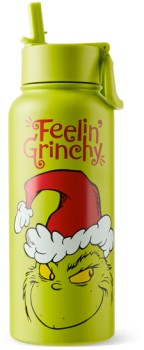 The+Grinch+Stainless+Steel+Drink+Bottle