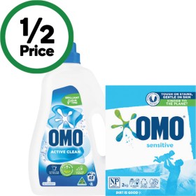 OMO+Laundry+Liquid+2+Litre+or+Powder+2+kg