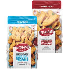 Inghams+Original+Chicken+Tenders%2C+Tempura+Nuggets+or+Buffalo+Wing+Dings+1+kg