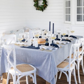 Catania+Stripe+Cotton+Tablecloth+by+Habitat