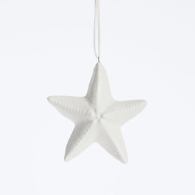 Cora+Ceramic+Starfish+Christmas+Hanging+Decoration+by+Habitat