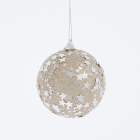 Flash+Champagne+Glitter+Christmas+Bauble+by+Habitat