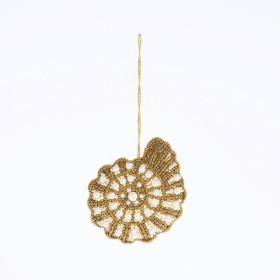 Beaded+Shell+Christmas+Hanging+Decoration+by+Habitat