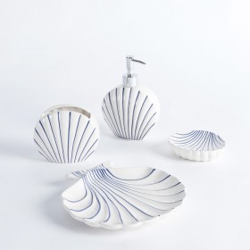 Shell-Stripe-Bathroom-Accessories-by-Habitat on sale