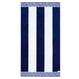 Porto-Stripe-Velour-Jacquard-Beach-Towel-by-Pillow-Talk on sale