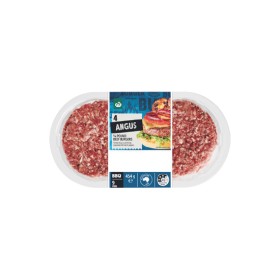 NEW+Woolworths+Australian+Angus+1%2F4+Pound+Beef+Burgers+454g+Pk+4