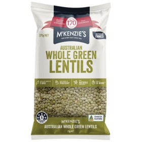 McKenzie%26%23039%3Bs+Whole+Green+Lentils+375g