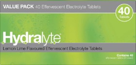 Hydralyte+Effervescent+Electrolyte+Lemon+Lime+40+Tablets%2A