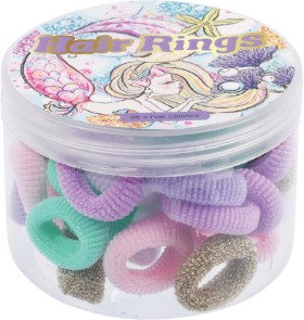 Mermaid+Tales+Hair+Ties+Tub+36+Pack