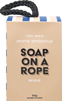 Arome+Ambiance+Men%26rsquo%3Bs+Soap+on+a+Rope+180g+-+Revive