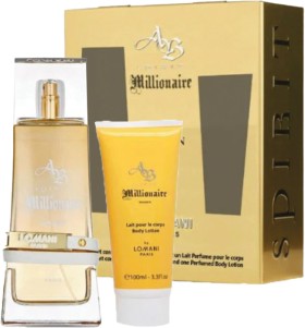 Lomani+AB+Spirit+Millionaire+Women%26rsquo%3Bs+100mL+EDT+2+Piece+Gift+Set