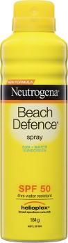 Neutrogena+Beach+Defence+SPF50+Spray+184g%26Omega%3B