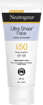 Neutrogena+Ultra+Sheer+Face+Lotion+SPF50+88mL%26Omega%3B