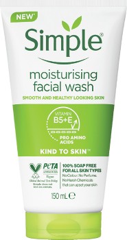 Simple+Moisturising+Facial+Wash+150mL