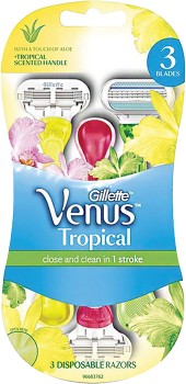 Gillette+Venus+Disposable+Razor+Tropical+3+Pack