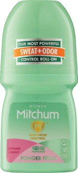 Mitchum-Antiperspirant-Roll-On-Powder-Fresh-50mL on sale