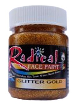 Face-Body-Paint-40ml-Glitter-Gold-Ea on sale