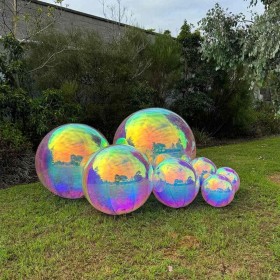 Inflatable+Shiny+Balls+Iridescent+Set+of+7+HIRE%2A+ea