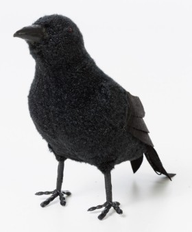 Crow+Realistic+Standing+19cm+Ea