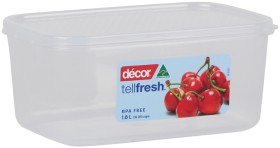 Dcor-Tellfresh-Oblong-Container-18-Litre on sale