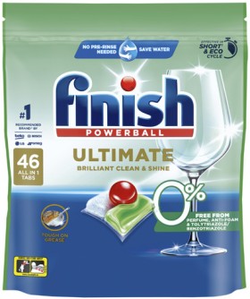 Finish+Ultimate+0%25+Dishwashing+Tablets+46+Pack