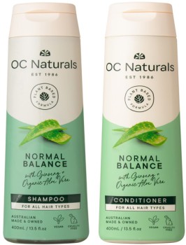 OC+Naturals+Shampoo+or+Conditioner+400mL