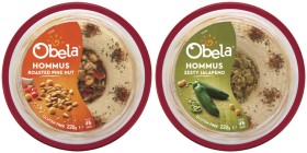 Obela+Garnished+Hommus+Dip+220g